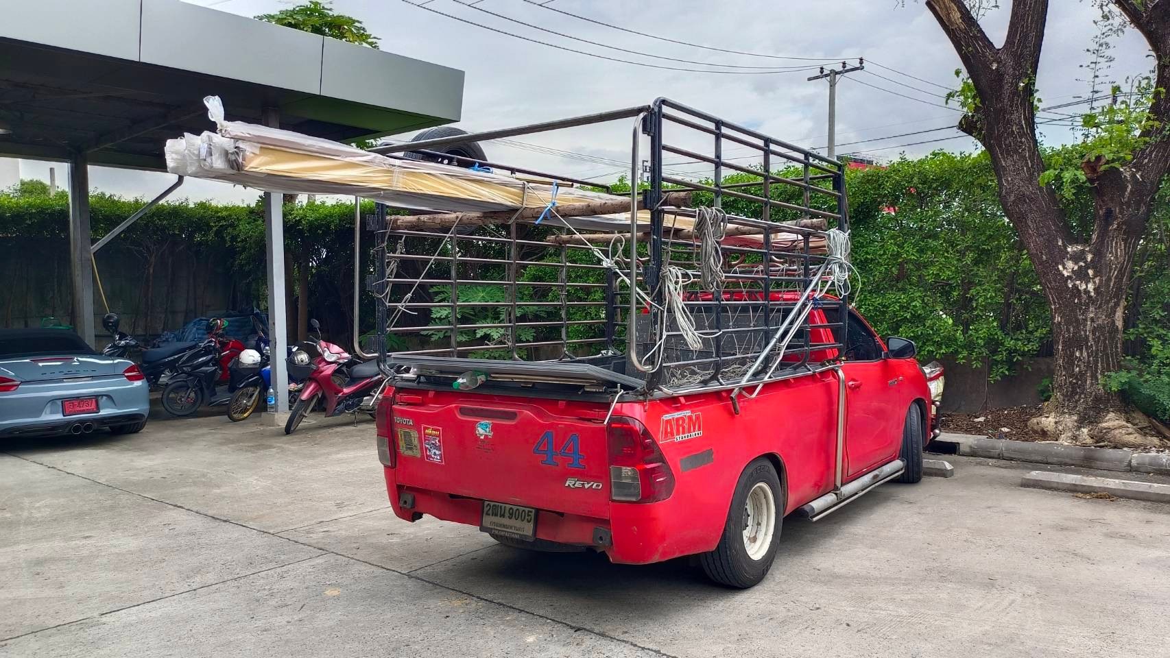 รถกระบะคอกรับขนส่ง-ย้ายของ
